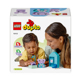 LEGO DUPLO My First Daily Routines: Bath Time Playset, Toddler Learning Toys for Girls & Boys 18 Months Plus, with 2 Elephant Toy Animal Figures, Helps Preschool Kids Role-Play Potty Training 10413