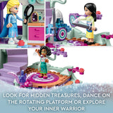 LEGO 43215 Disney The Enchanted Treehouse with 13 Mini-Doll Figures including Princess Jasmine, Elsa, Anna & Moana, 2-Level Buildable Toy, Gift for Kids, Girls, Boys Aged 7 Plus, Disney 100 Set