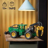 LEGO 42157 Technic John Deere 948L-II Skidder Set, Construction Vehicle Toy with Pneumatic Functions and 4 Wheel Drive, Model Building Kit for Engineering Enthusiasts