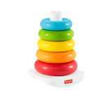 Fisher-Price Rock-a-Stack, Classic Ring Stacking Toy Made from Plant-Based Materials for Babies Ages 6 Months and Older - Mod: GRF09