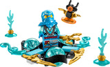 LEGO 71778 NINJAGO Nya's Dragon Power Spinjitzu Drift Set, Collectible Ninja Spinning Toys for Kids 6 Plus Years Old to Perform Tricks, with Nya Minifigure, Small Gift Idea