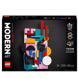 LEGO 31210 ART Modern Art Set, Create A Colourful Abstract Wall Canvas, Home Decor for Living Room or Bedroom, Crafts Creative Activity for Adults and Teens, Gift for Women, Men