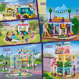 LEGO 41747 Friends Heartlake City Community Kitchen Playset with Toy Cooking Accessories, 3 Mini-Dolls plus Pet Churro the Cat Figure, Can Be Combined with Community Centre (41748)