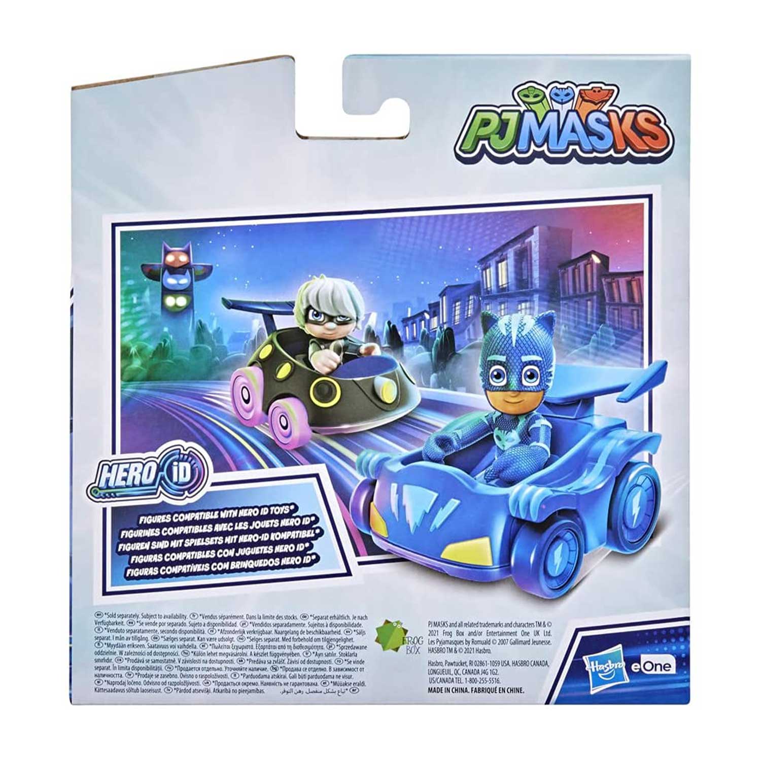 PJ Masks Catboy vs Luna Girl Battle Racers Preschool Toy, Vehicle and Action Figure Set for Kids Ages 3 and Up - Mod: HSBF28405L0