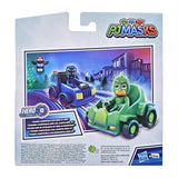 PJ Masks Gekko vs Night Ninja Battle Racers Preschool Toy, Vehicle and Action Figure Set for Kids Ages 3 and Up - Mod: HSBF28415L0