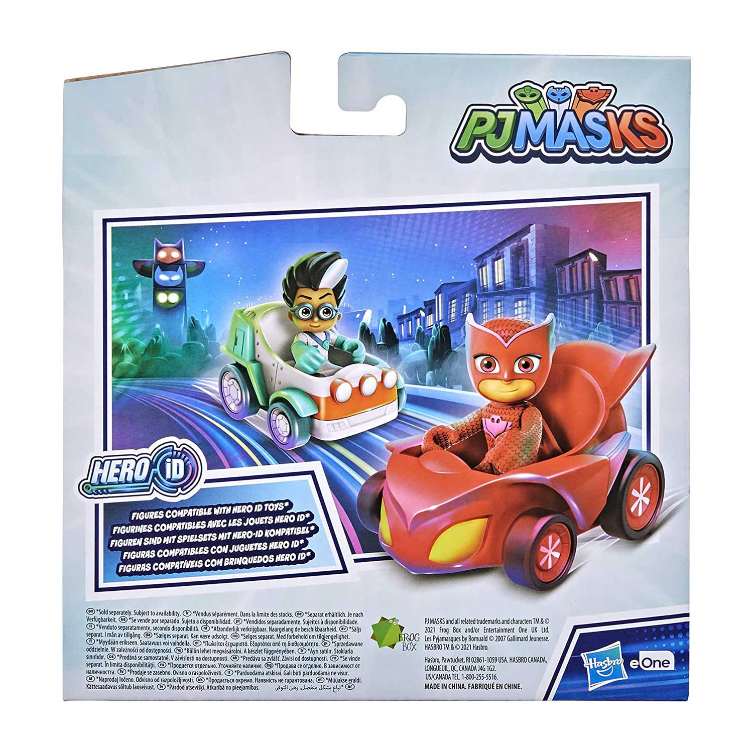PJ Masks Owlette vs Romeo Battle Racers Preschool Toy, Vehicle and Action Figure Set for Kids Ages 3 and Up - Mod: HSBF28425L0